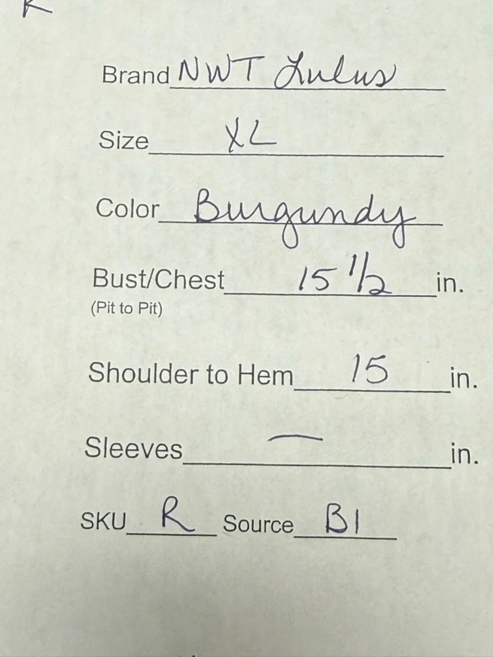 NWT Lulus Burgundy Halter Crop Top Lace Back Keyhole Party Club XL Chic Sexy - Picture 12 of 12